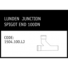 Marley Rubber Ring Joint Lunden Junction Spigot End 100DN - 1504.100.LJ